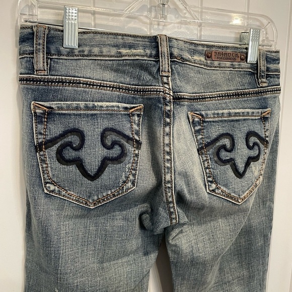 Rerock for Express size 2 shortened inseam 27 light wash boot leg - Picture 3 of 10
